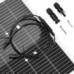 100W Flexible Monocrystalline Solar Panel (2PCS) - Gambar 5