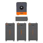 11KW 48V 220V 14/28/42KWH All In One Solar System - Gambar 3