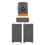 12KW 48V 110V 14/28/42KWH All In One Solar System - Gambar 2