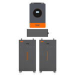 6.2KW 48V 220V 14/28KWH All In One Solar System - Gambar 2